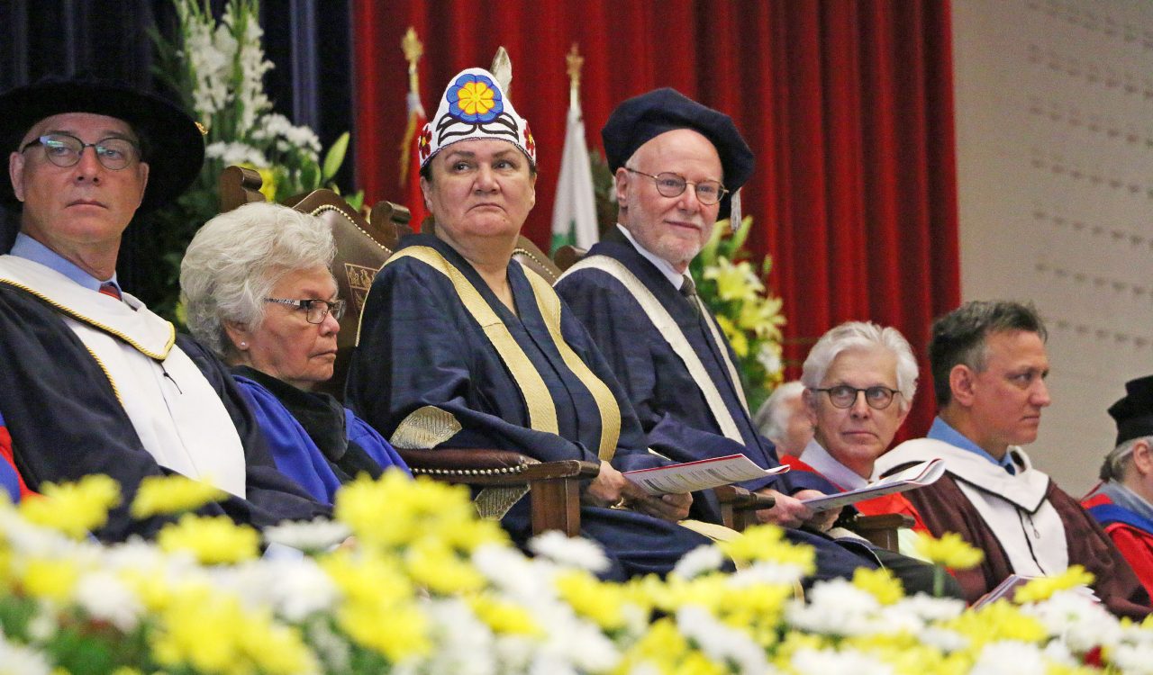 Cheechoo and Traves Spring Convocation
