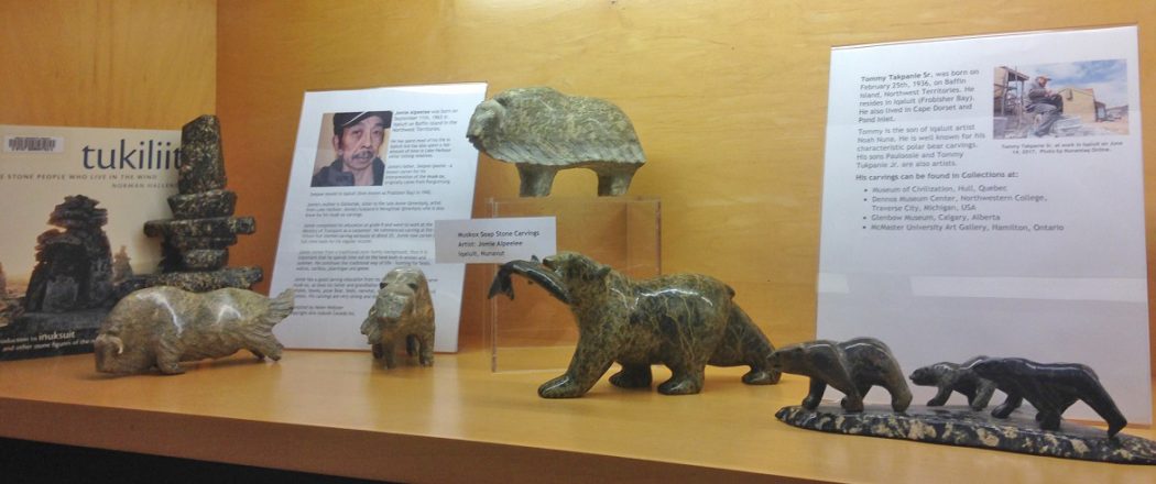 Inuit library display
