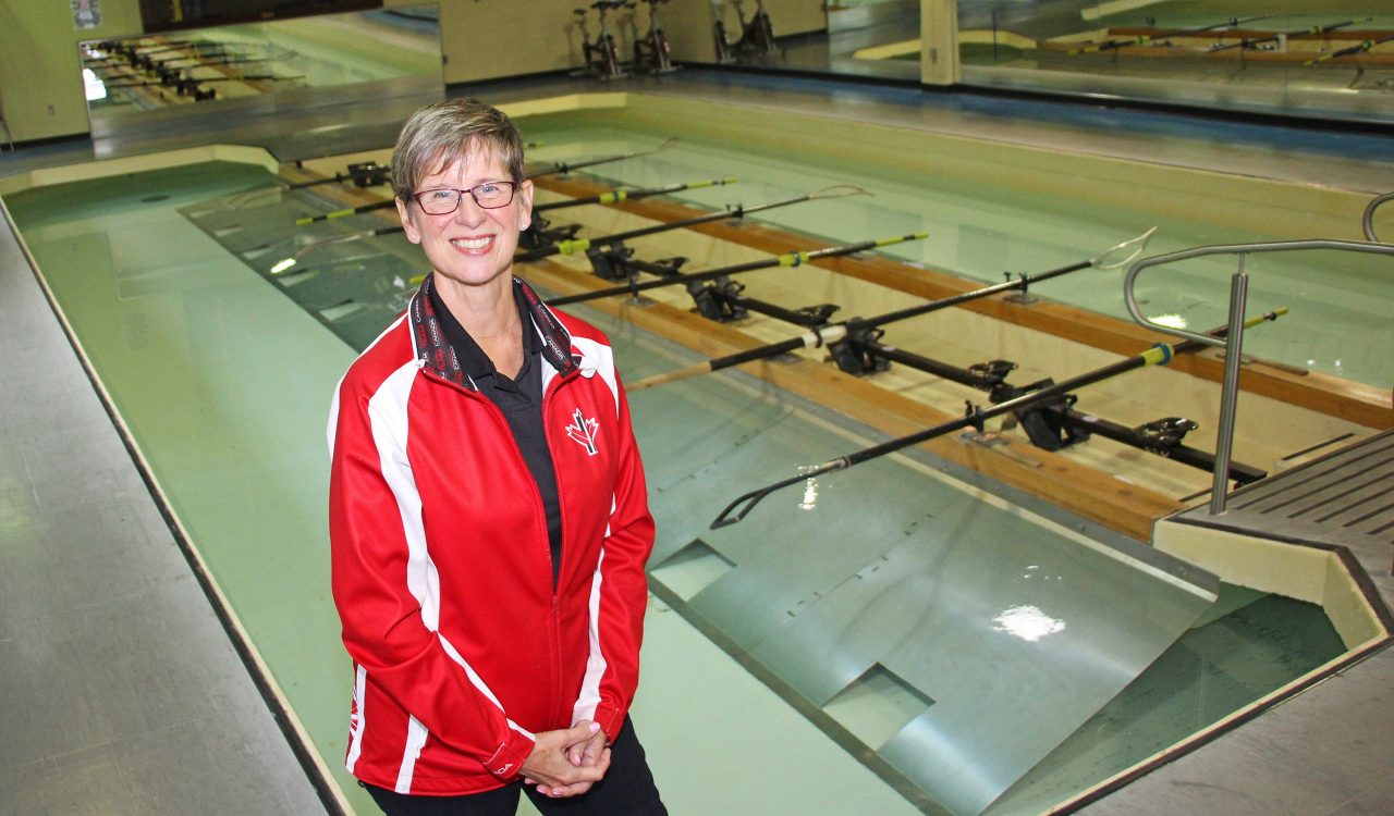 Rowing Canada President Carol Purcer