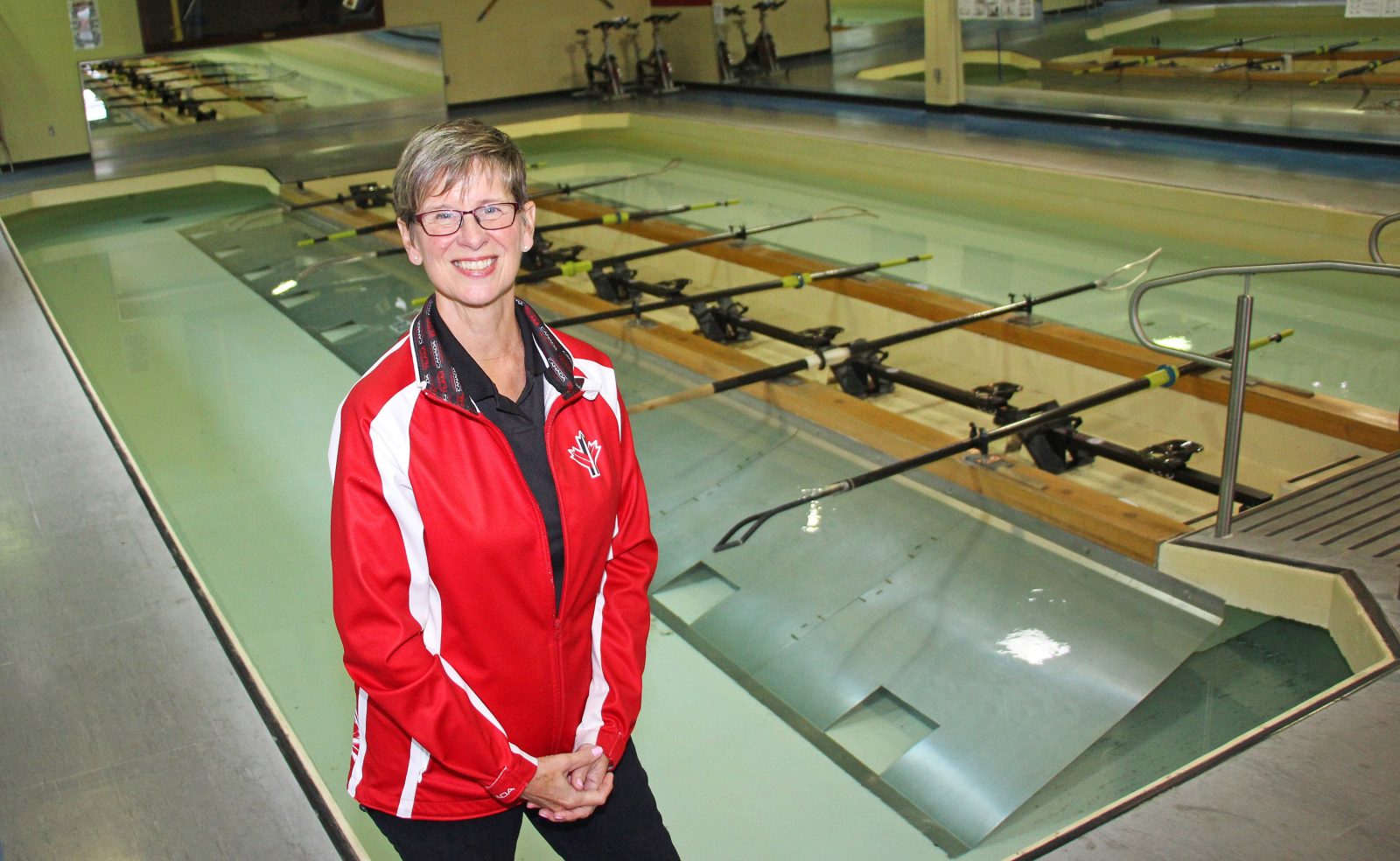 Rowing Canada President Carol Purcer