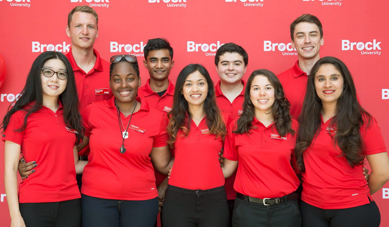Brock International Student Ambassadors 2018-19