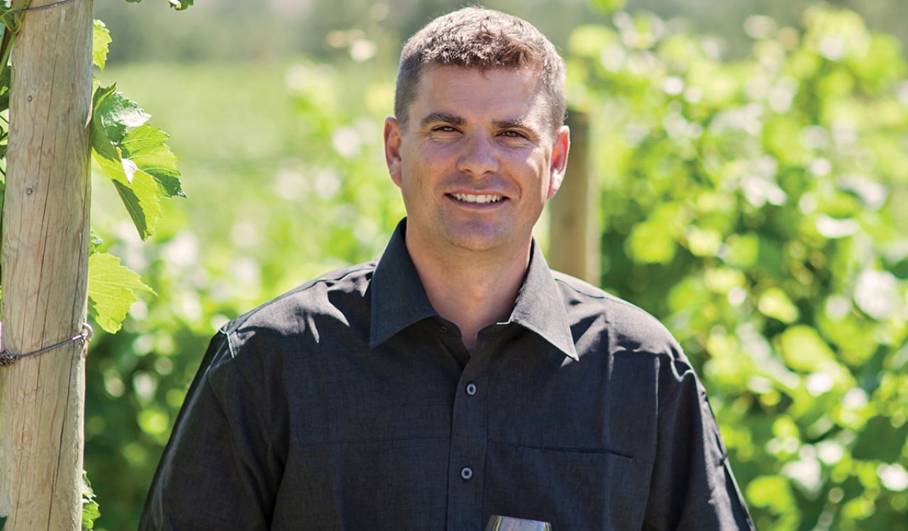 Winemaker Derek Kontkanen