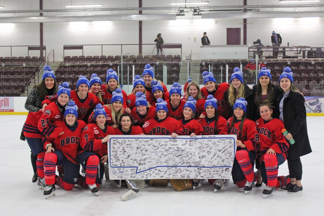 Women s Hockey Bell Let s Talk RS The Brock News women-s-hockey-bell-let-s-talk-rs-the-brock-news