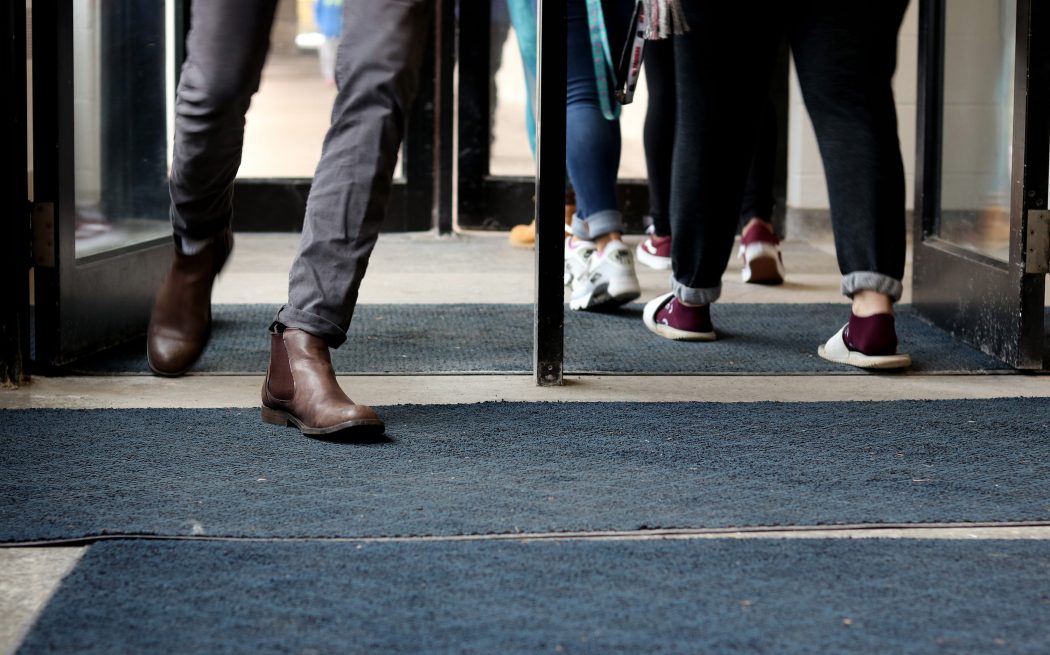 smooth soled shoes prevent falls