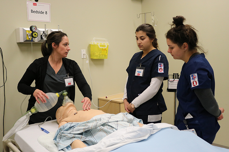 Nursing Students Experience Code Blue Simulation The Brock News