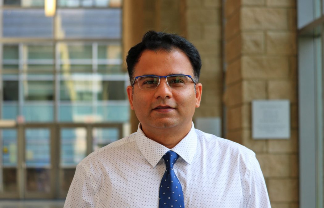 Head-and-shoulders photo of Brock Assistant Professor of Health Sciences Asif Khowaja.