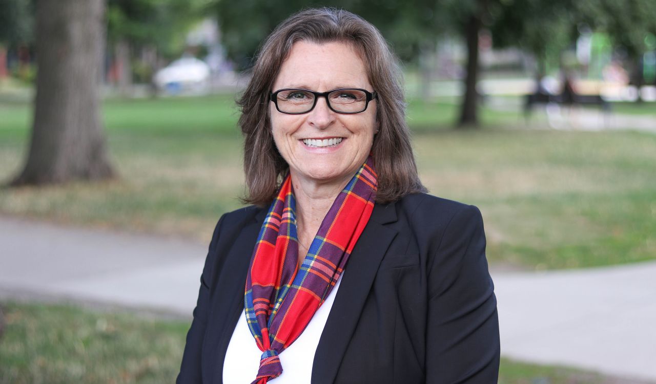 A portrait of Lesley Rigg, Brock University's seventh President and Vice-Chancellor.