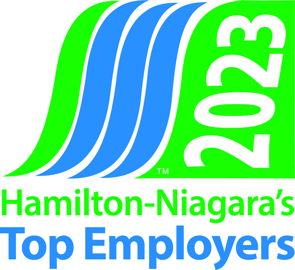 Hamilton-Niagara's Top Employer 2023 logo