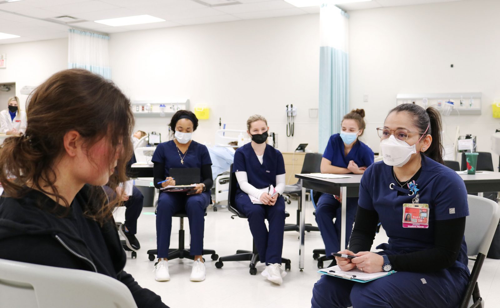 Nursing students train on mental health crises supports – The