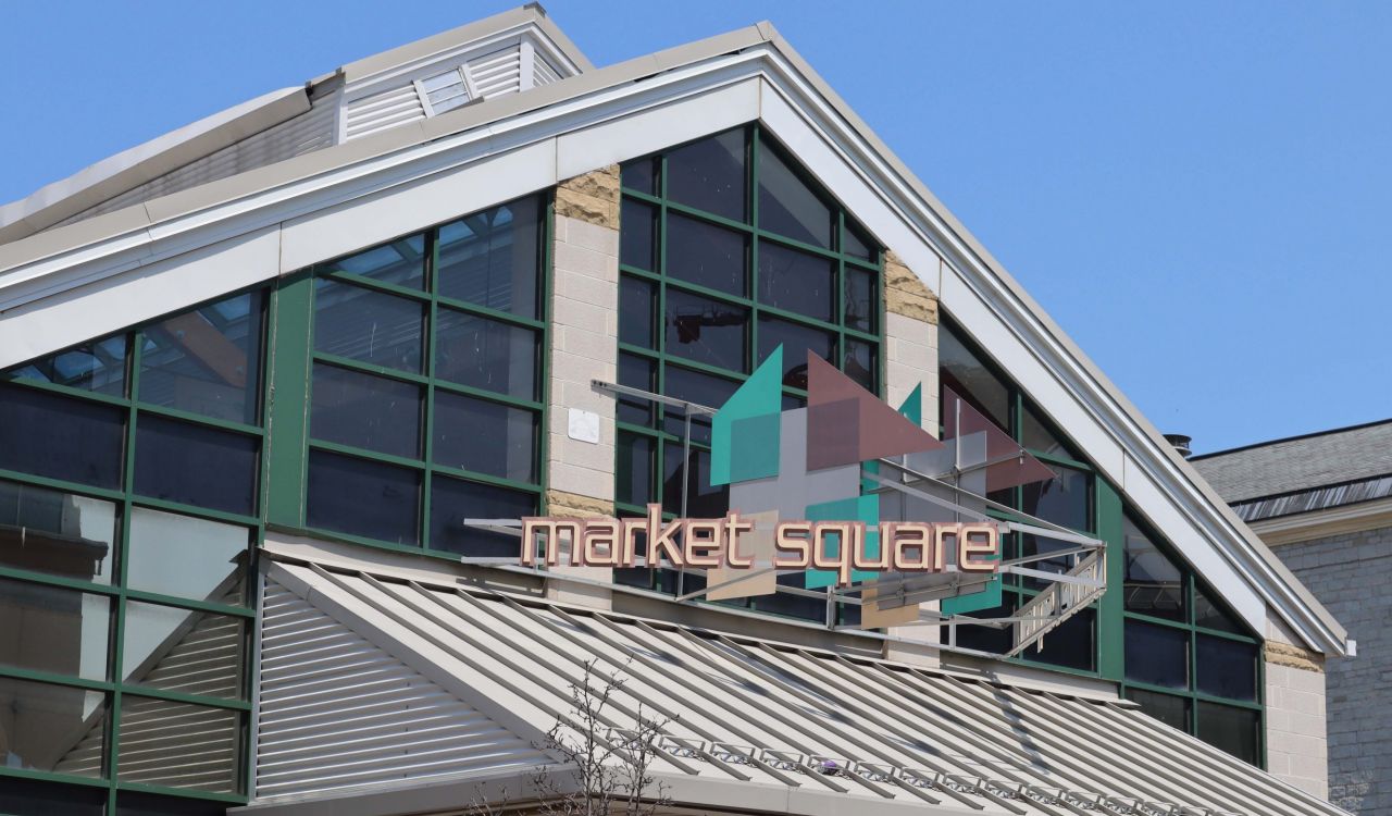 Market Square building in downtown St. Catharines.