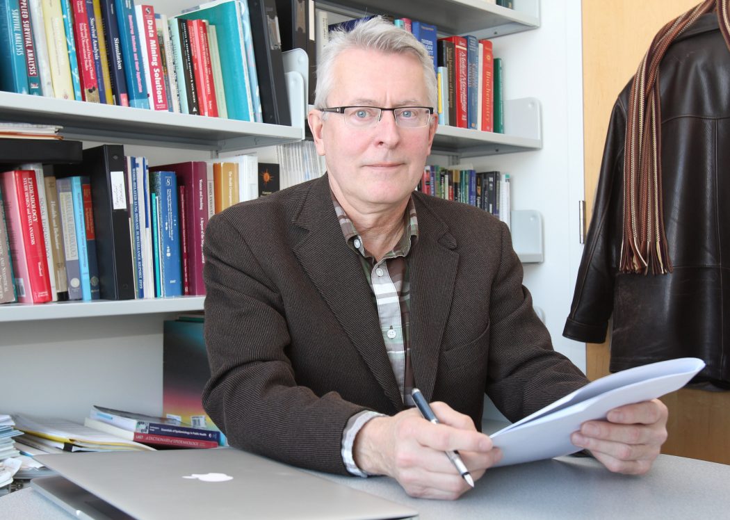 Martin Tammemägi, Brock University Professor Emeritus of Epidemiology.
