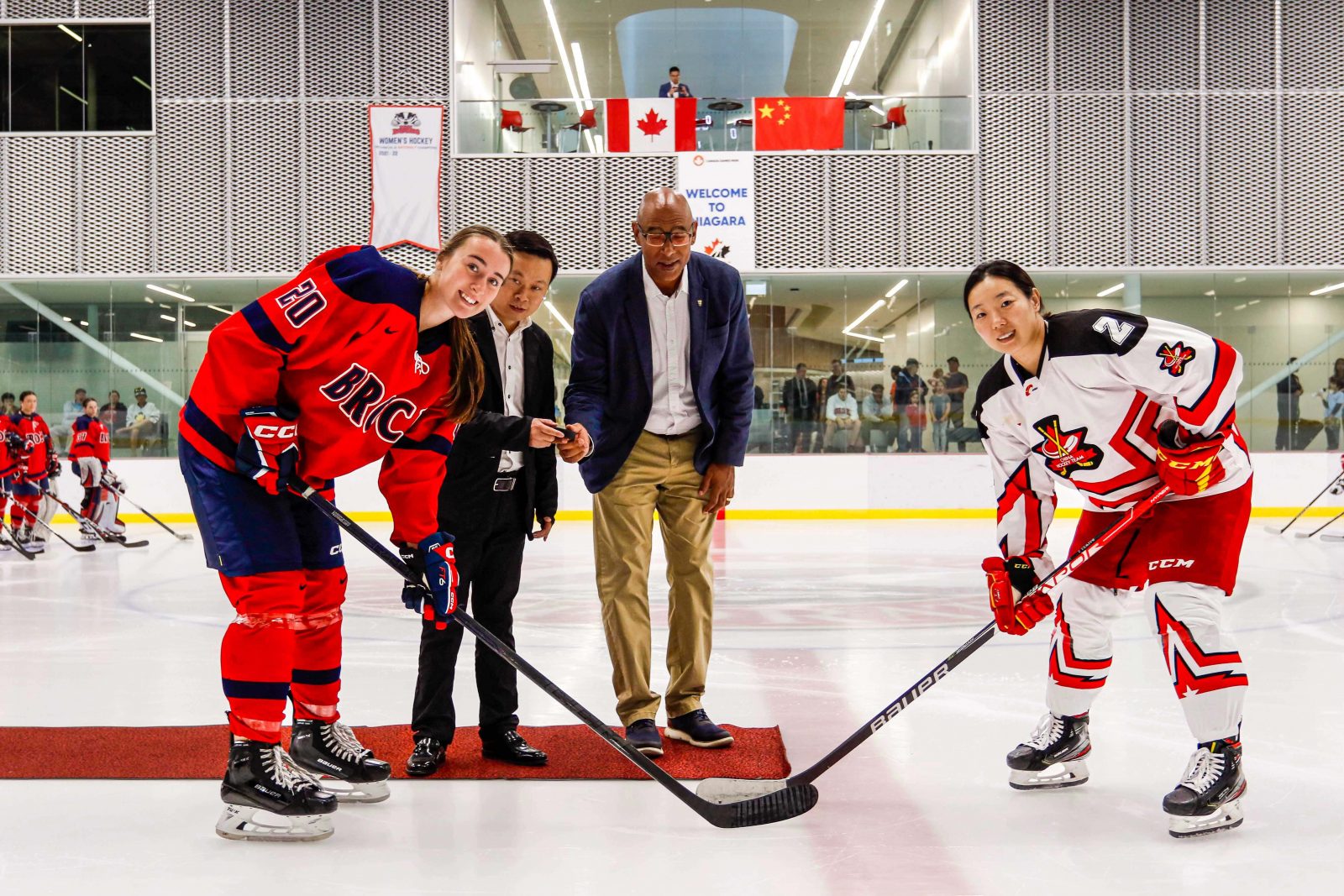 Chinese national women's hockey team, officials visit Brock – The Brock News