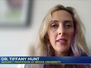 Tiffany Hunt, Adjunct Professor of Education at Brock University.