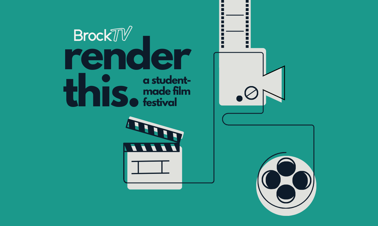 A banner for the BrockTV Render This Film Festival.