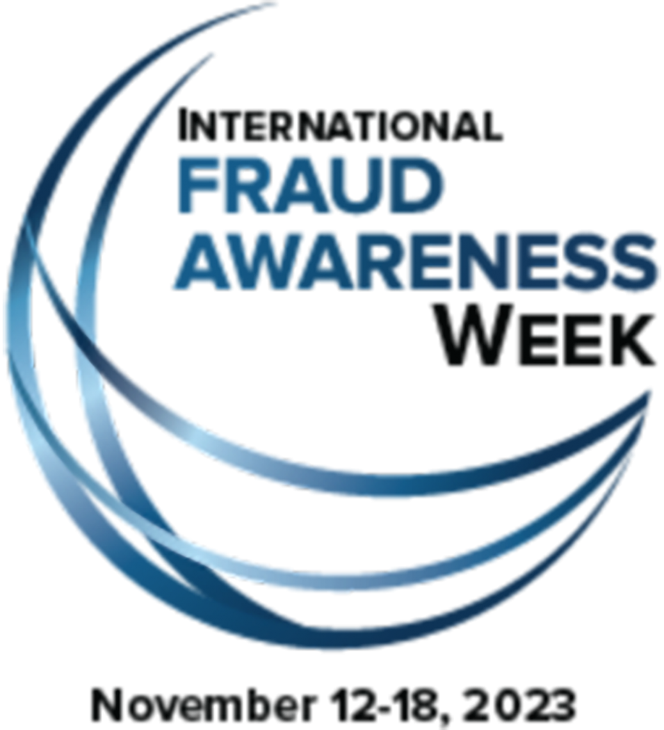 Logo for International Fraud Awareness Week. 