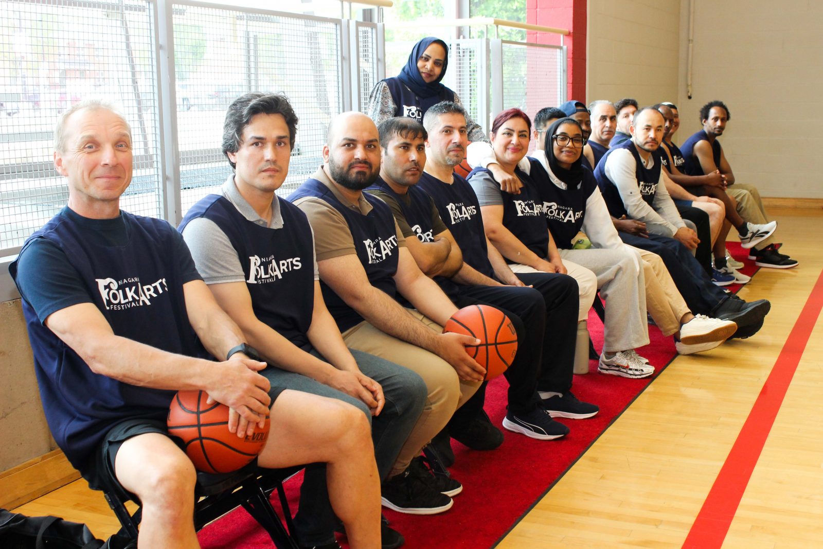 Community basketball game welcomes newcomers to Niagara – The Brock News