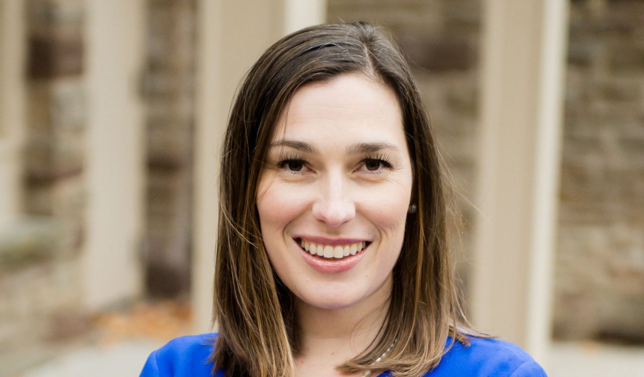 A portrait of Associate Professor Nicole Goodman.