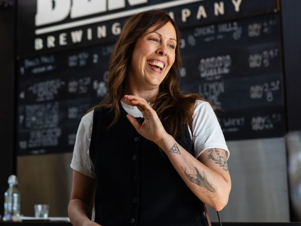 Jessica Blythe at Bench Brewing Co. in June 2026.