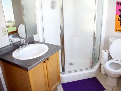 Bathroom in Quarry View apartment