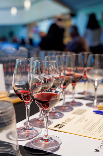 Glasses of Red Wine