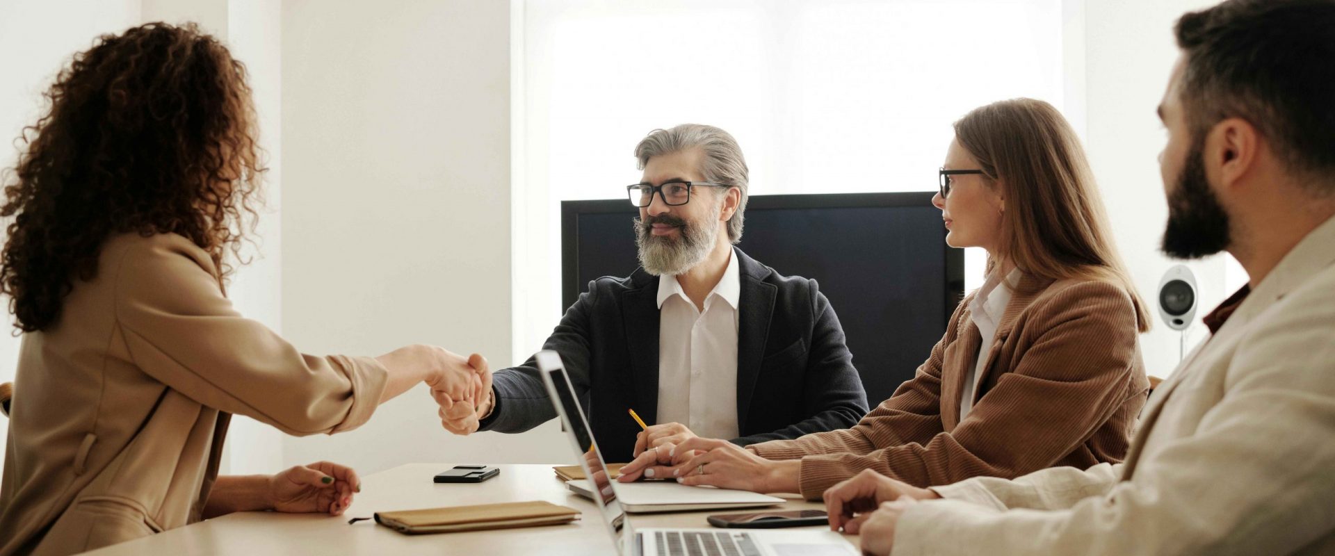 Group of People in a meeting
