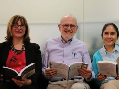 Snezana Ratkovic, Research Officer, Michael O'Sullivan, Associate Dean, Graduate Student Services, Research and International; and Cecilia Garcia Vega, Graduate Student Support Coordinator