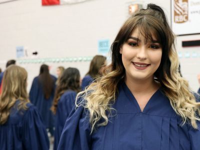 Charlene Hall at the Brock University Faculty of Education Convocation on June 12, 2019.