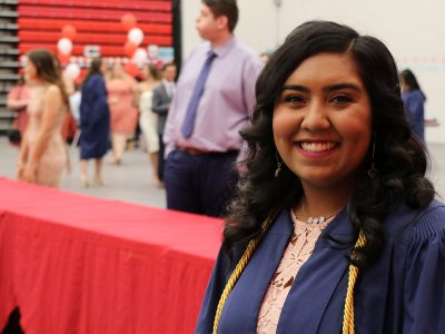 Christina De Silva prepares to graduate from Brock University on June 12, 2019