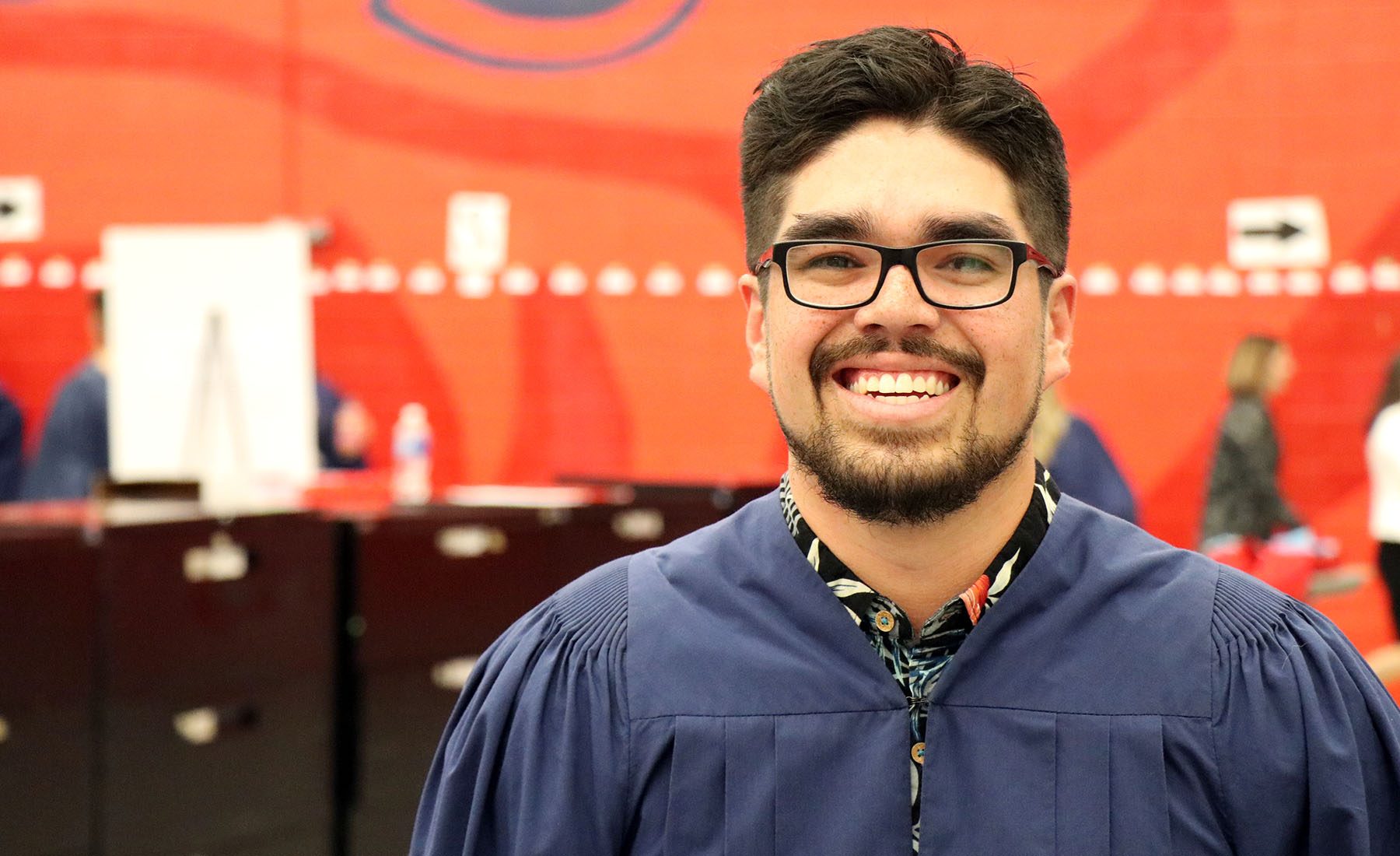 Herbert Vigil at the Brock University Faculty of Education Convocation on June 12, 2019.