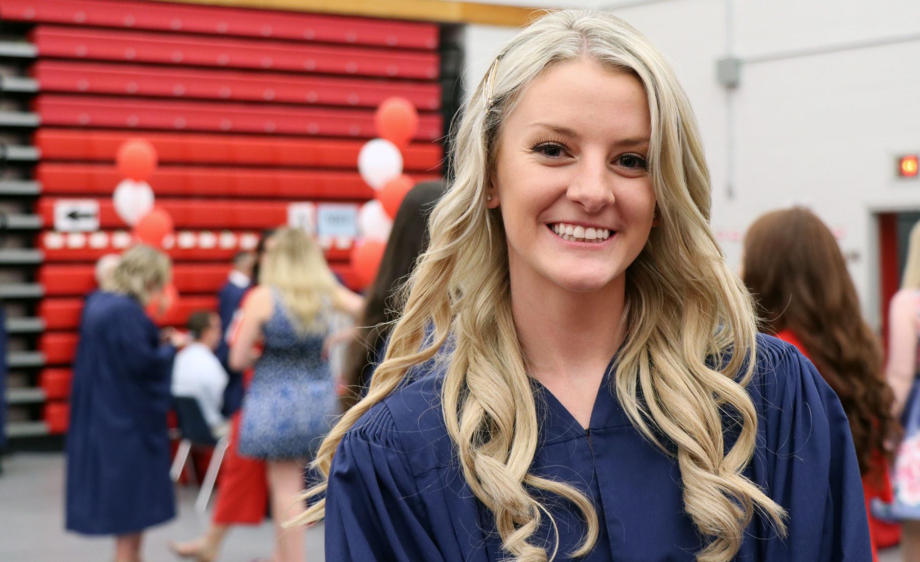 Olivia Hodder at the Brock University Faculty of Education Convocation on June 12, 2019.