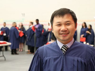 Master of Education graduate Hoa Ton