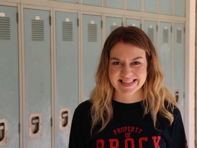 Tayler Villamere at the Arts Matter Conference at Brock University
