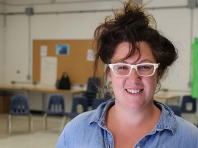 Coley Baisden, a second-year Consecutive Teacher Education student at the 2019 Brock University Arts Matter conference