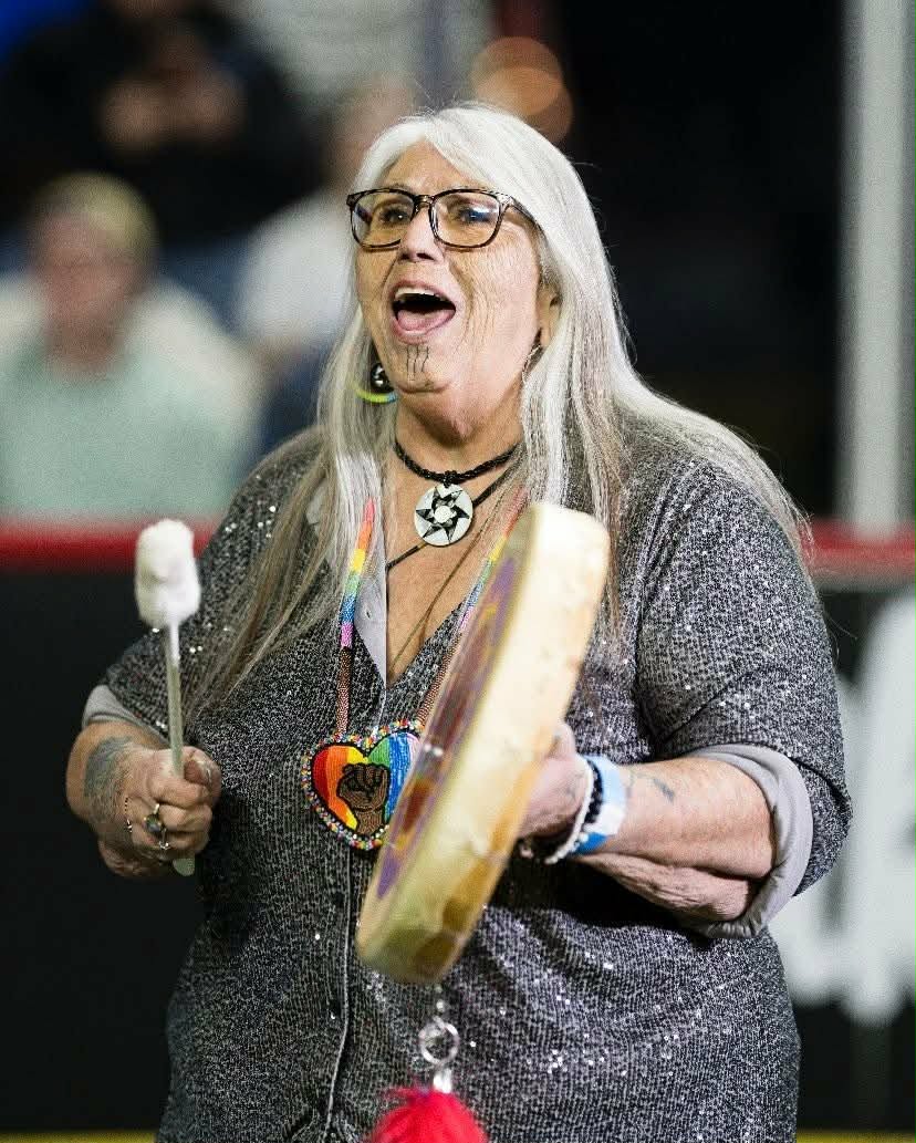 Elder Okie Elder Okie drumming