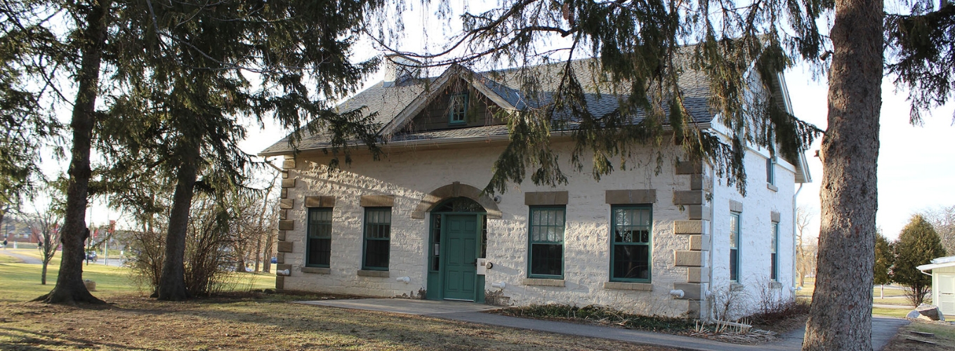 Exterior of Theal House.