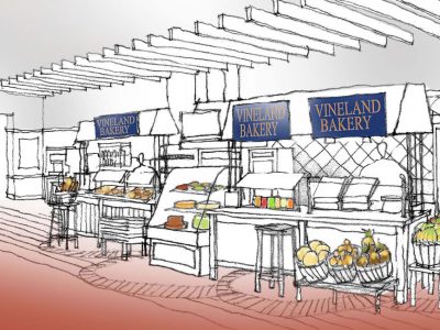 vineland bakery artist rendering