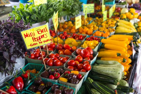 fruits and vegetables