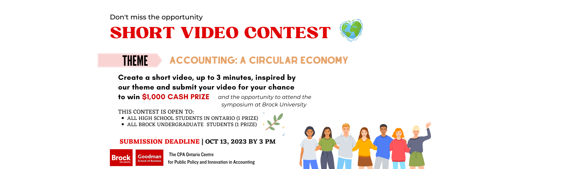 Video contest Flyer 