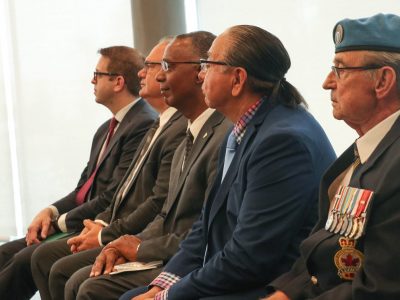 delegates at Citizenship ceremony