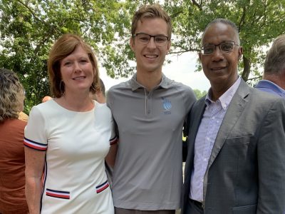 Delegates at the Canada Games announcement