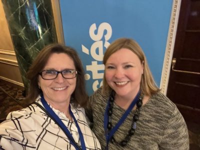 Dr. Lesley Rigg with faculty