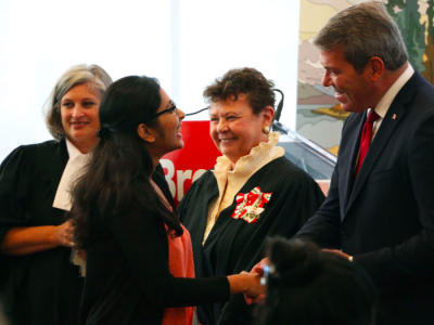 Minister with a Brock Delegates