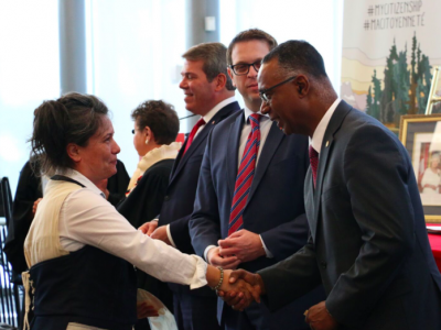 Minister with a Brock Delegates