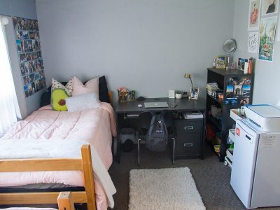 View of half a Lowenberger double room from the other half