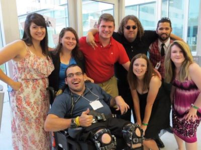 Group photo of RAC members smiling