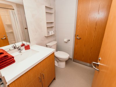 Residence 8 bathroom sink and toilet