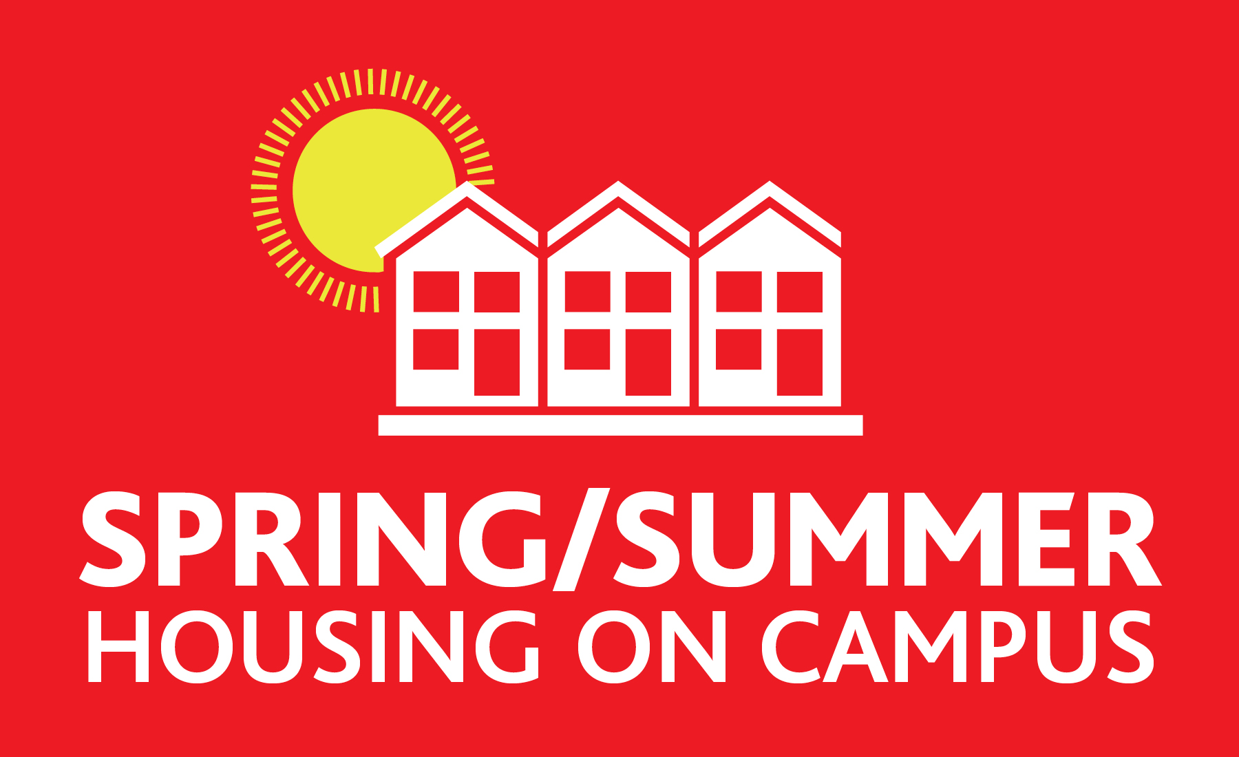 Spring/Summer Housing – Housing Services