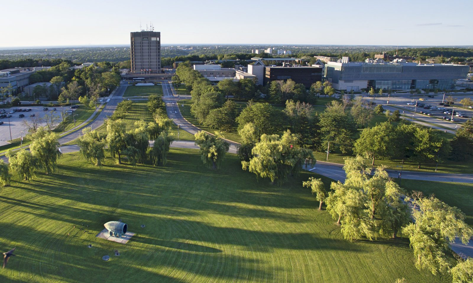 Brock Campus at sunset