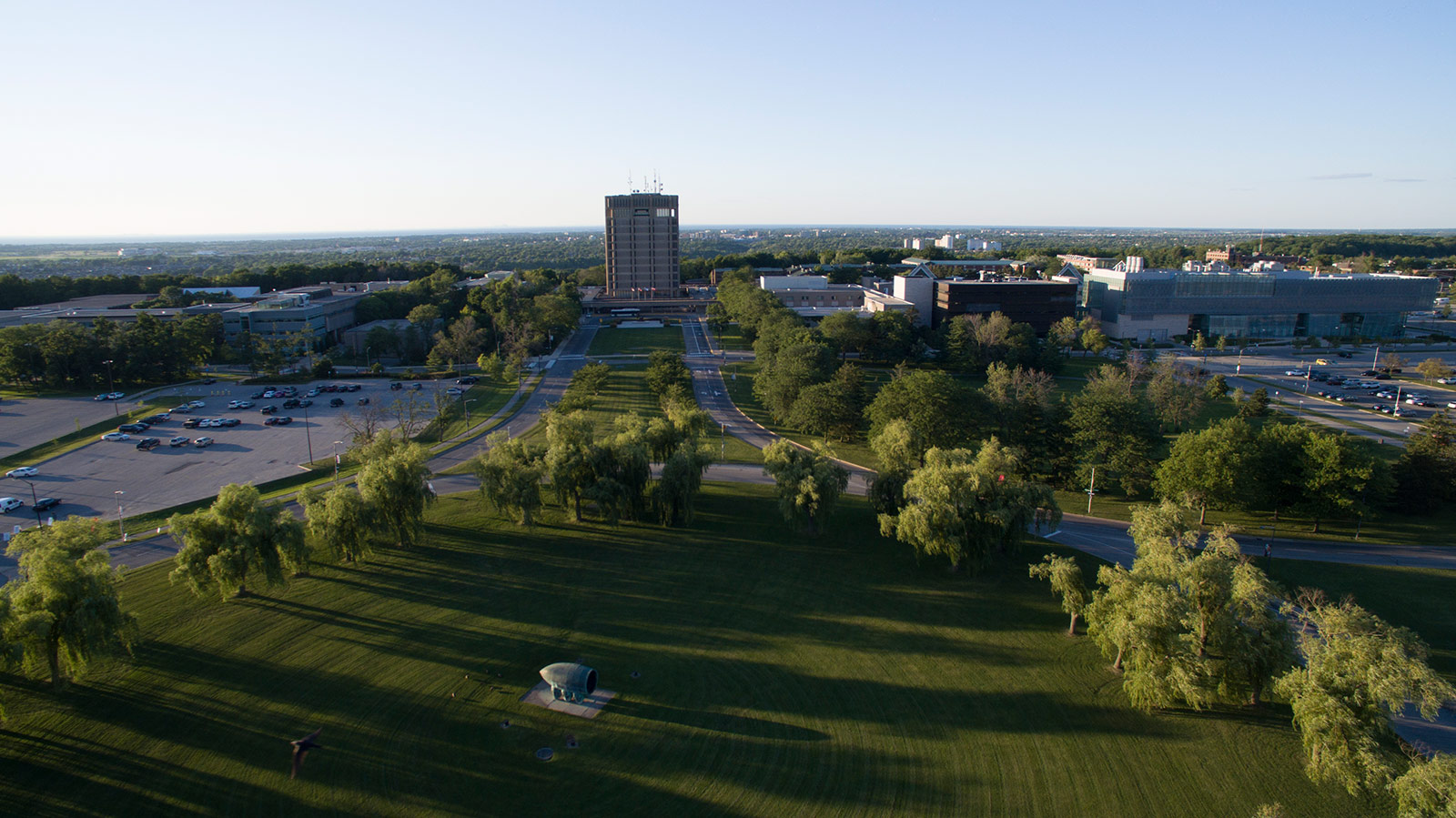 Brock Campus at sunset