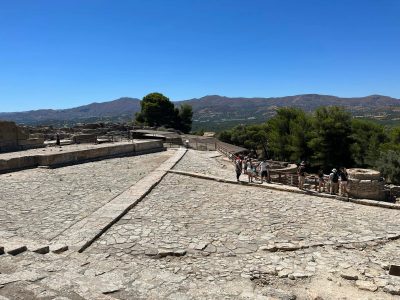 The West Court at Phaistos
